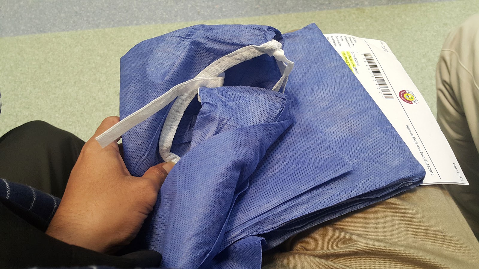 Adi's personal blog Visa Kerja Medical check up test sidik jari fingerprints Tenaga