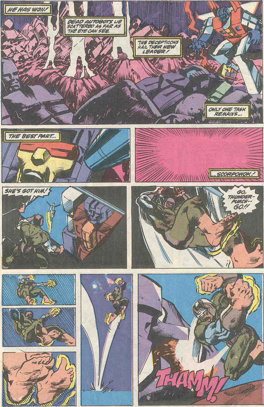 Read online The Transformers (1984) comic -  Issue #68 - 17