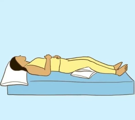 sleep positions PMS pain