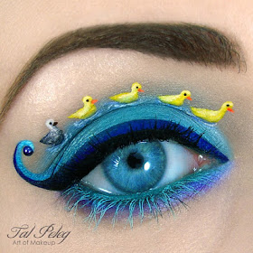 20-The-Ugly-Duckling-Tal-Peleg-Body-Painting-and-Eye-Make-Up-Art-www-designstack-co