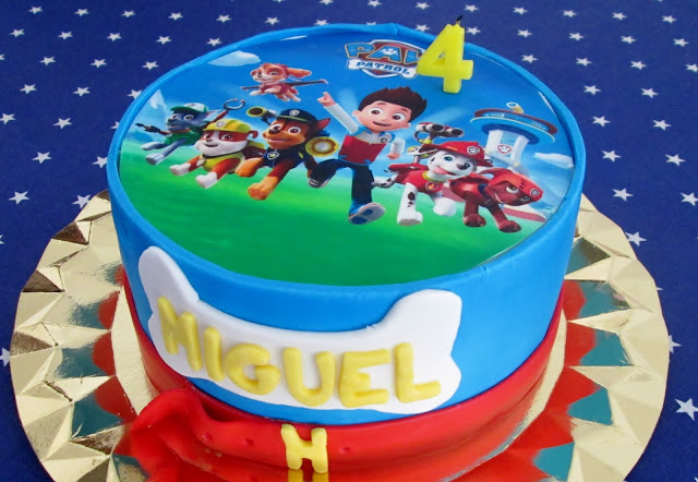 tarta Patrulla Canina