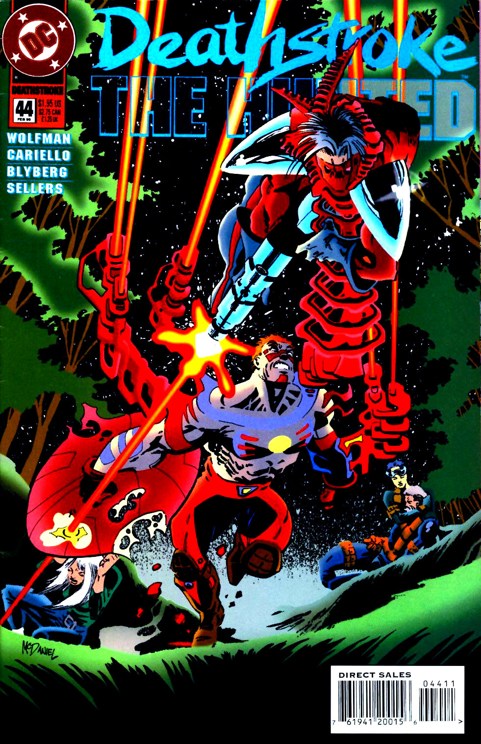 Read online Deathstroke (1991) comic -  Issue #44 - 1