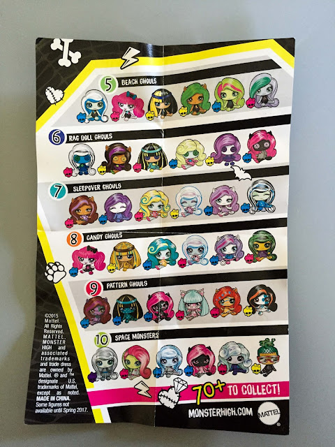 monster high minis names