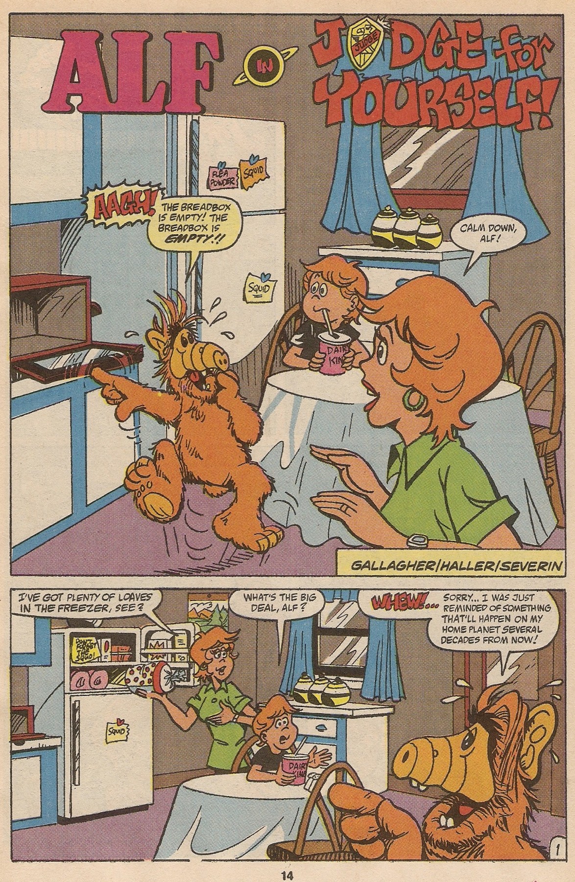 Read online ALF comic -  Issue #35 - 16