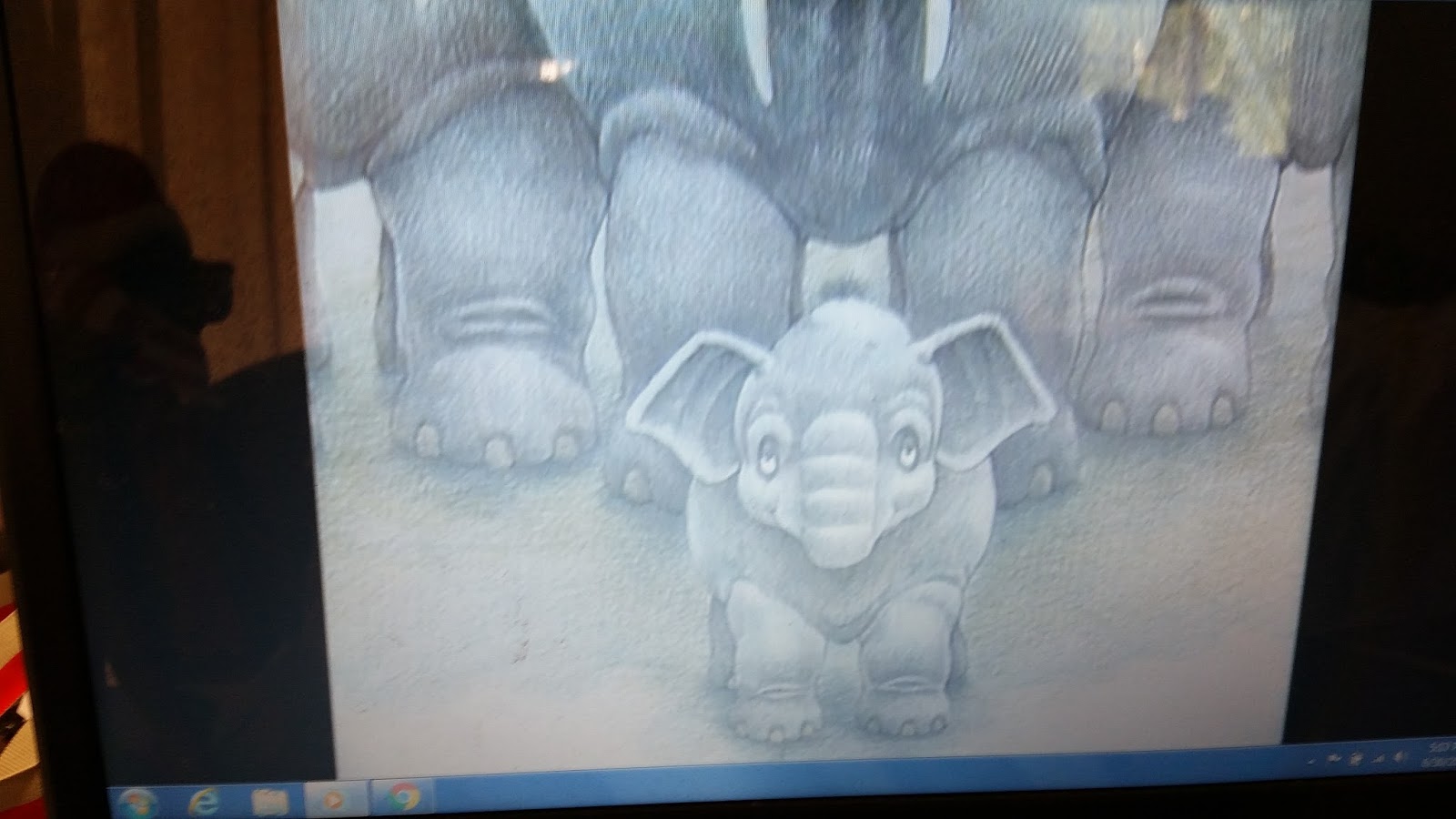 Jade's World The elephant child