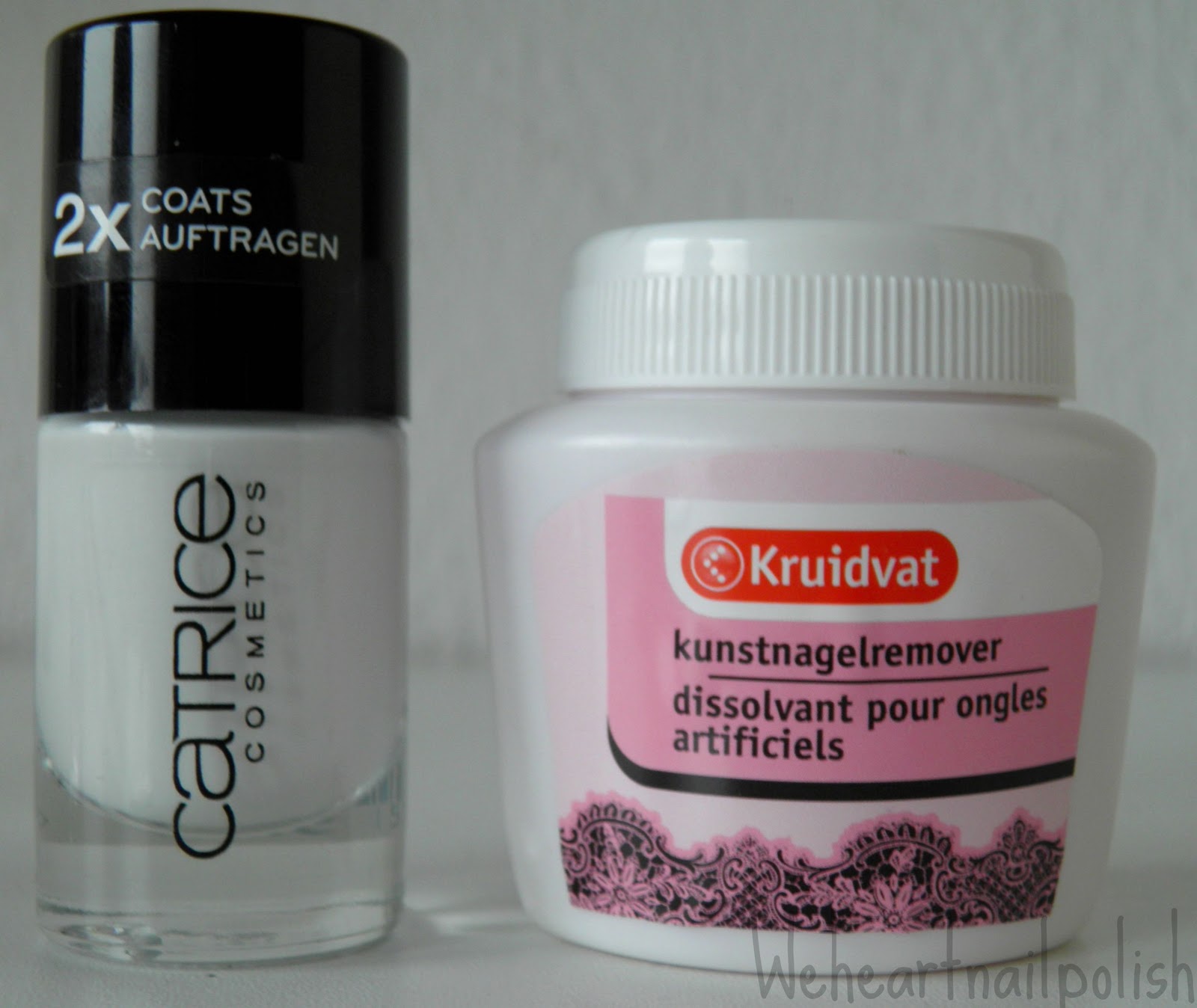 We Heart Nailpolish Kruidvat Kunstnagel Remover
