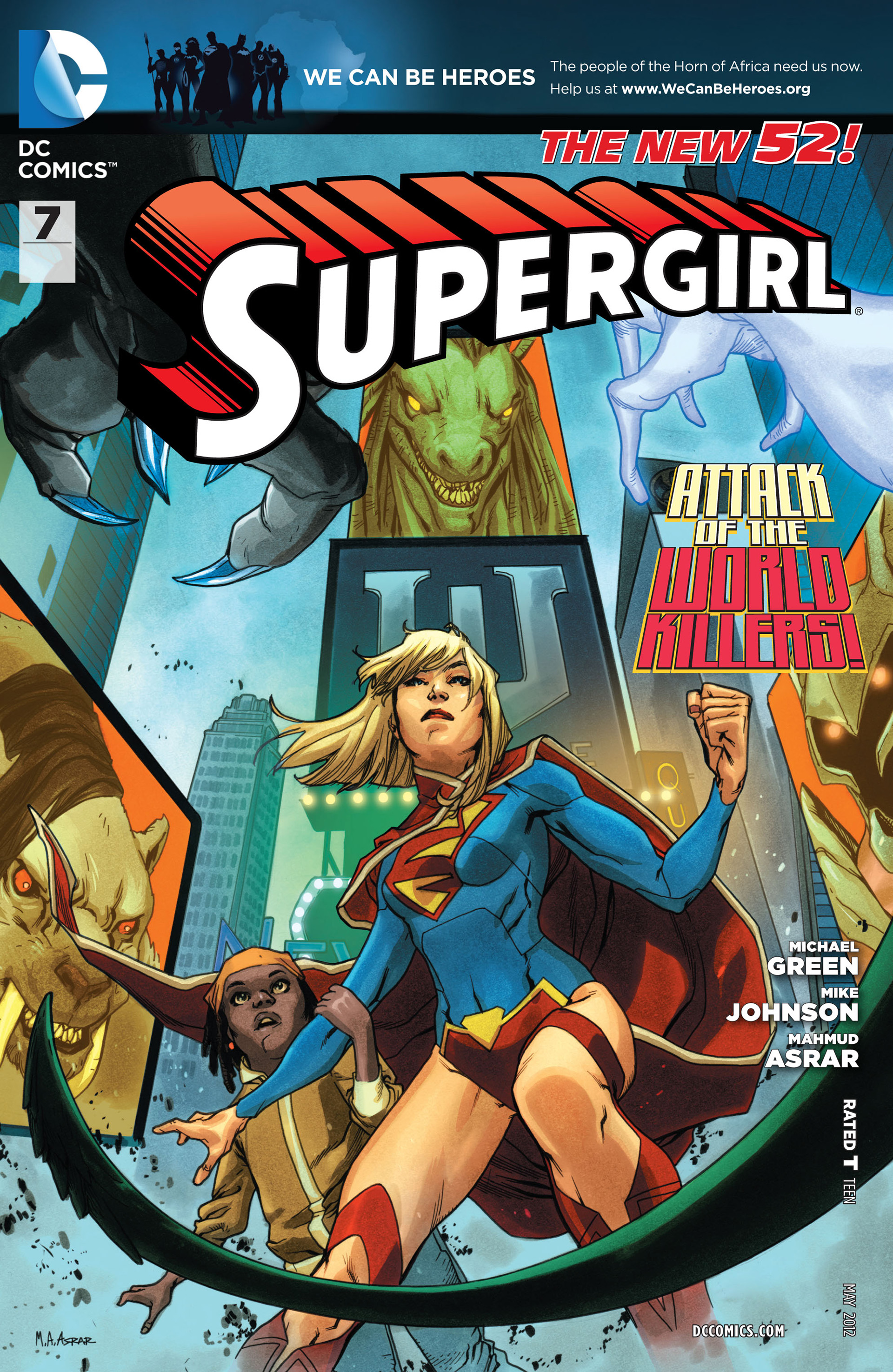 Read online Supergirl (2011) comic -  Issue #7 - 1