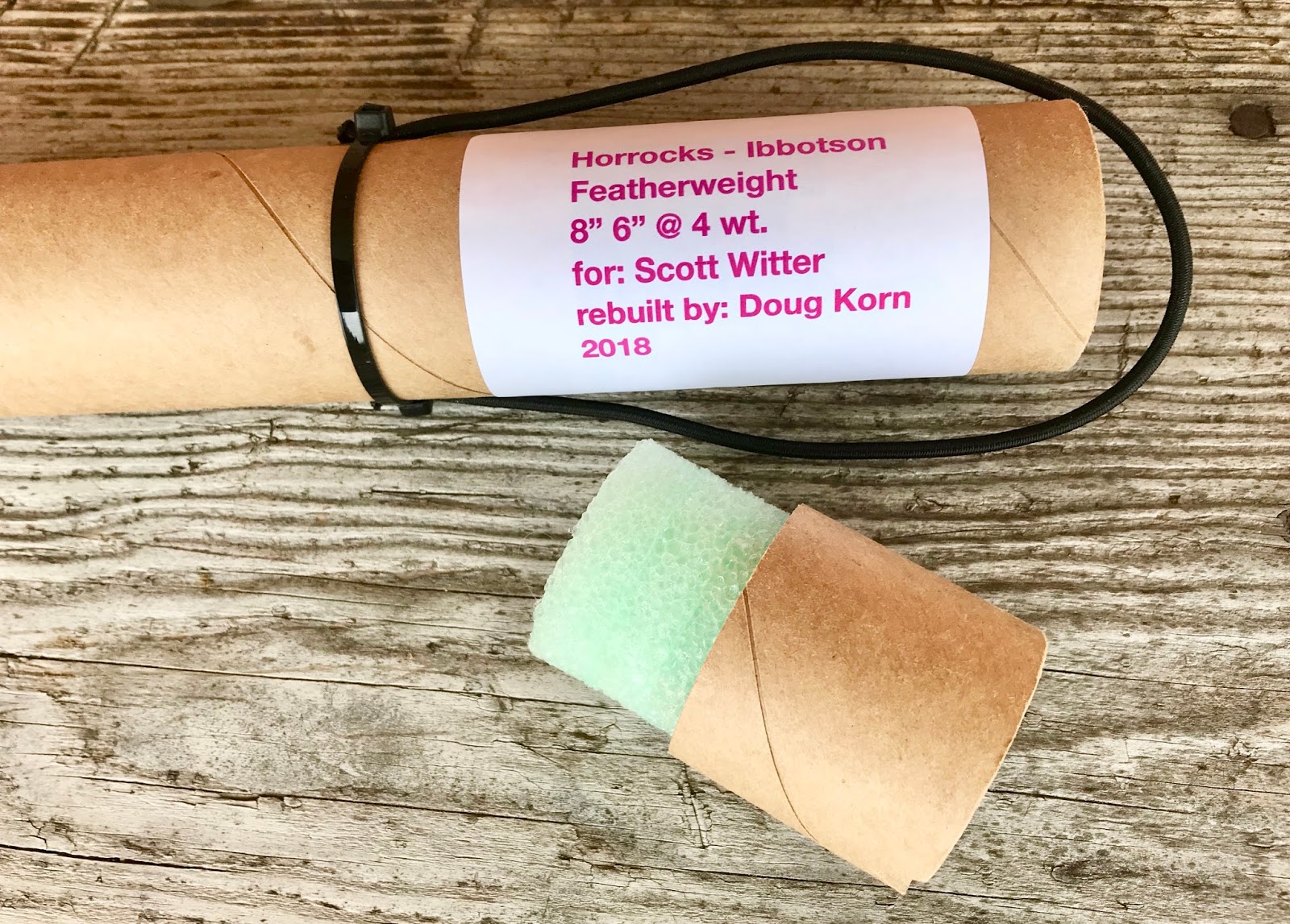 fly rod tubes... DIY