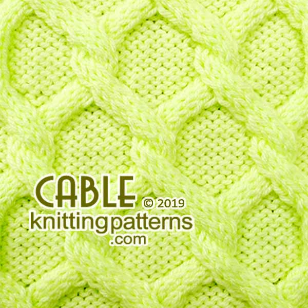 Knitted Cables. Free pattern #cableknitting