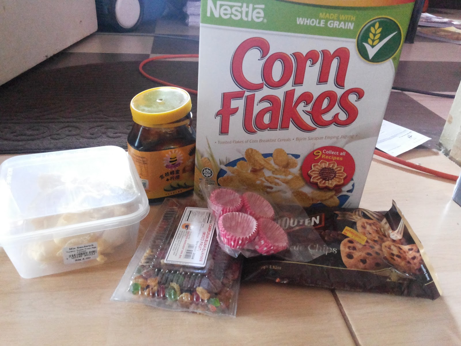 ! Bicara Hati Dot Blogspot !: Resepi Cornflakes Madu 