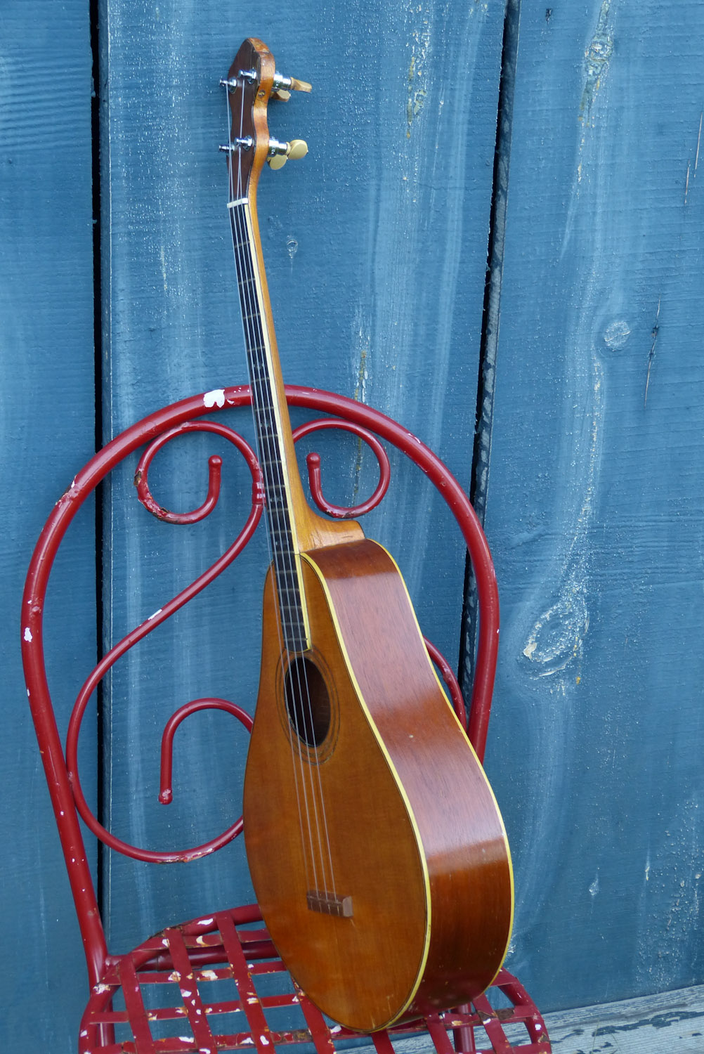 c.1925 Washburn Style 5265 Tenor Guitar/Baritone Uke Conversion