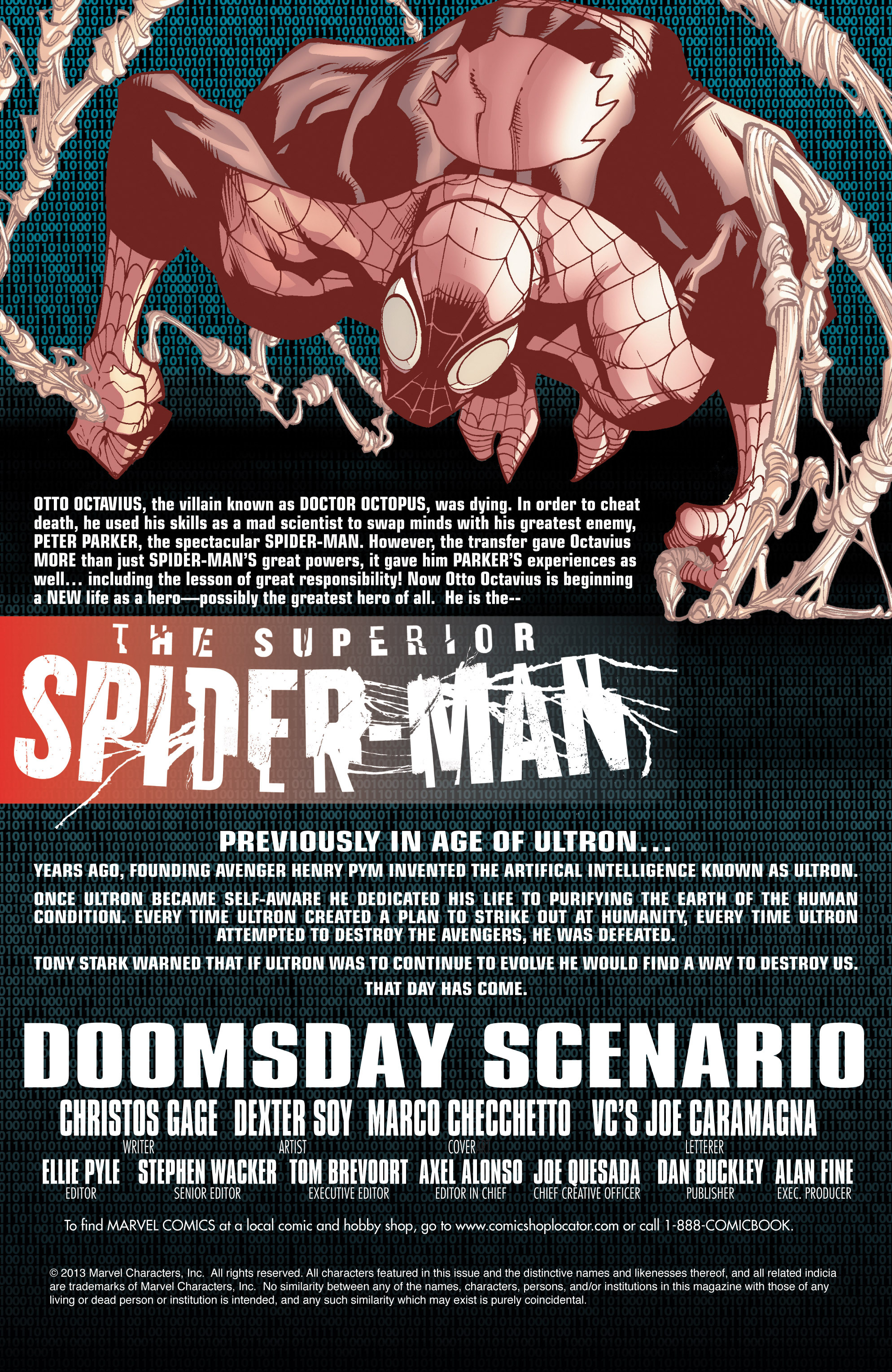 Read online Superior Spider-Man comic -  Issue #6 AU - 2