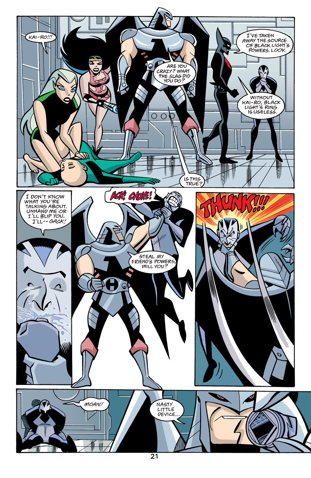 Read online Batman Beyond [II] comic -  Issue #22 - 22