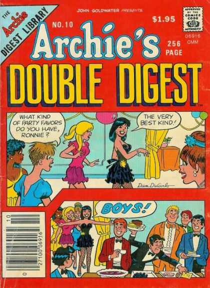 Archies Double Digest,comics,covers,copertina