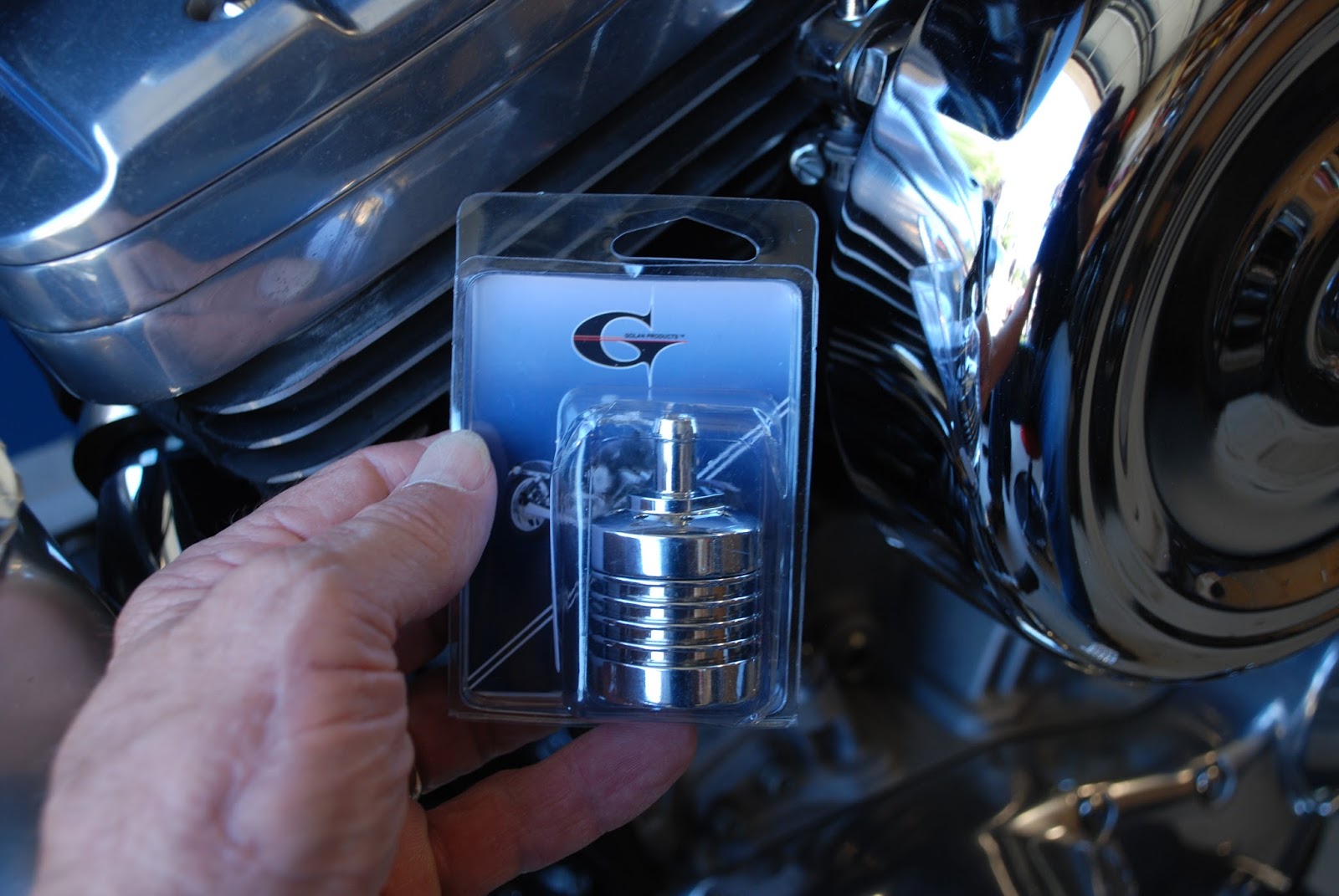 Ray's Motorcycle Diary: Sportster Blow By Catch Can