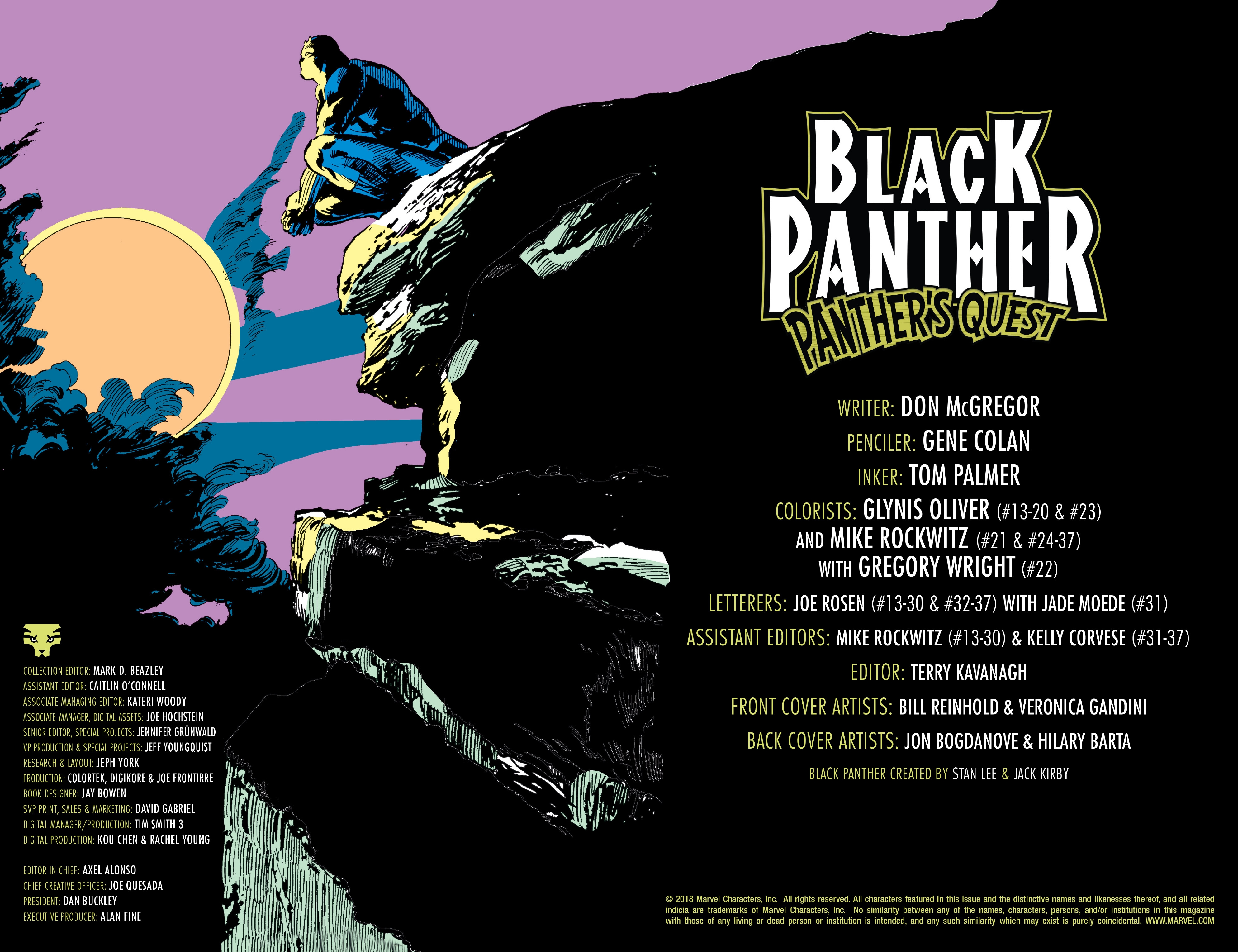 Read online Black Panther: Panther's Quest comic -  Issue # TPB - 3