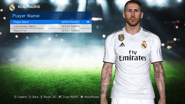 Pes 2017 Tattoo Pack 600 Fix New Face 2019 By Rean Tech