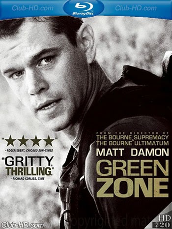 Green Zone (2010) 720p BDRip Dual Latino-Inglés [Subt. Esp] (Bélico. Acción. Thriller)