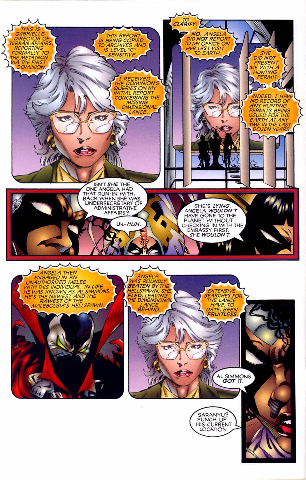 Read online Angela (1994) comic -  Issue #1 - 22