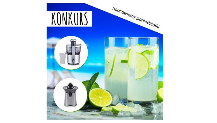 Wygraj sokowirówkę Blaupunkt EJE-201 Konkurs