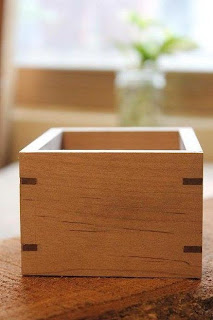 Open Wooden Box