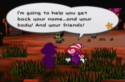 Vivian Paper Mario: The Thousand-Year Door going to help you get back your name and your body