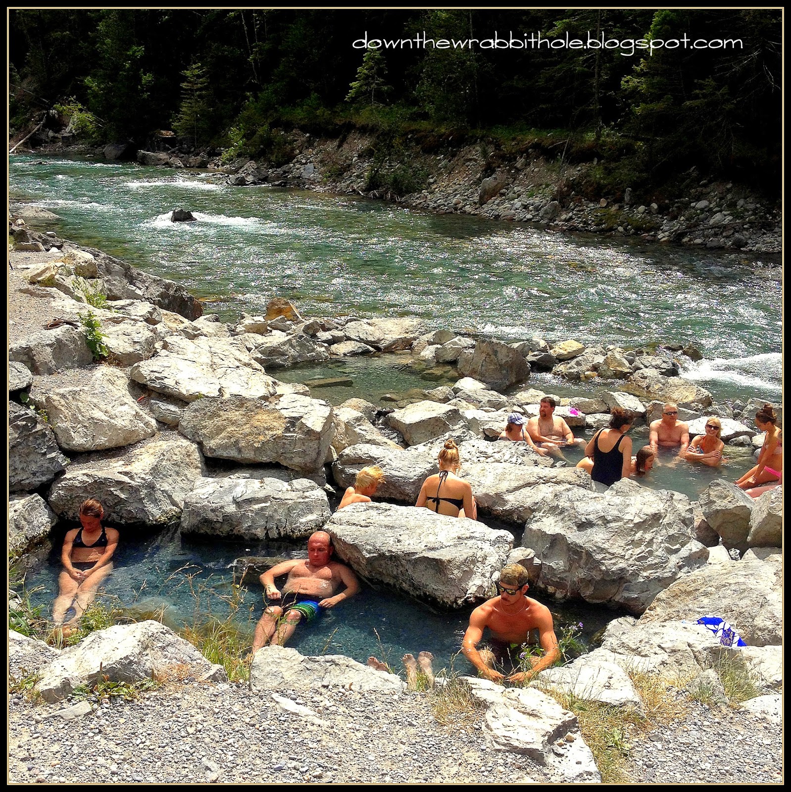 Lussier River, Whiteswan Provincial Park, natural hot springs, British Columbia