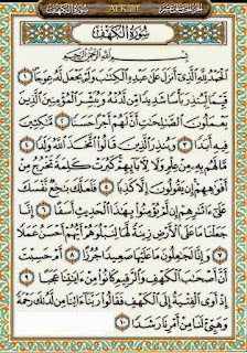 Surat Al Kahfi ayat 1-10,