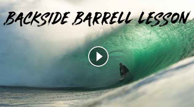 HOW TO BACKSIDE BARREL RIDE WITH JAMIE O BRIEN