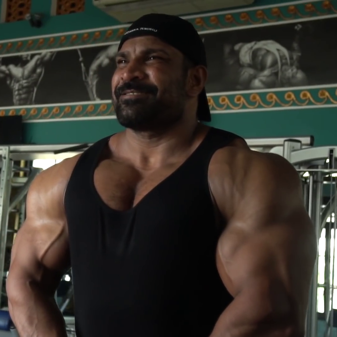 Central Training Sri Lankan Bodybuilder Lucion Pushparaj