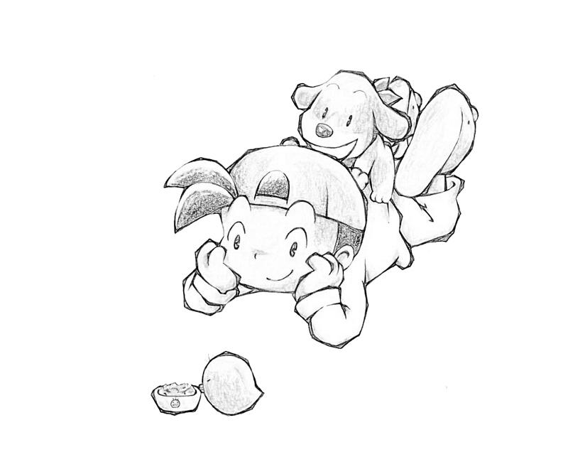 gamecube harvest moon coloring pages - photo #23