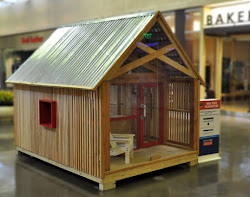 chicken coop urban playhouse competition maxwell malone architects audrey playhouses dallas fbe provided construction ltd michael chickens parade aia winner