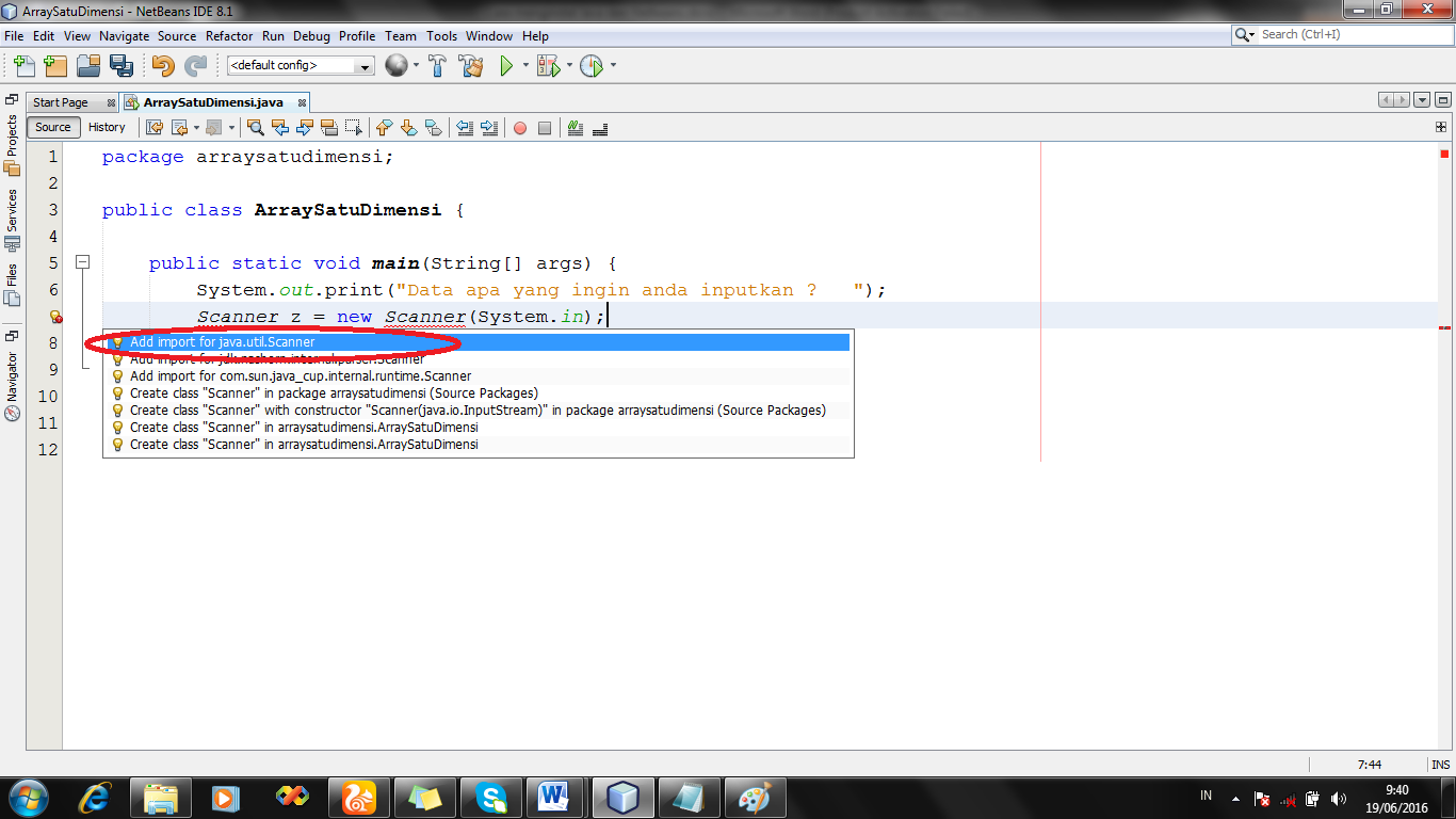 Array Satu Dimensi | Tutorial Tentang Bahasa Pemograman Java