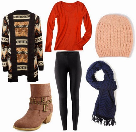 long-sleeved shirt with beanie hat, scarf,Sweater - Fashiontrends4everybody