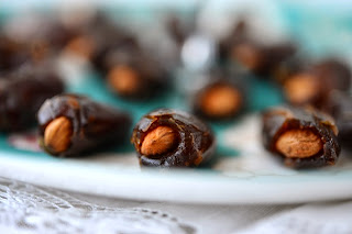 North African Simple Almond Stuffed Dates