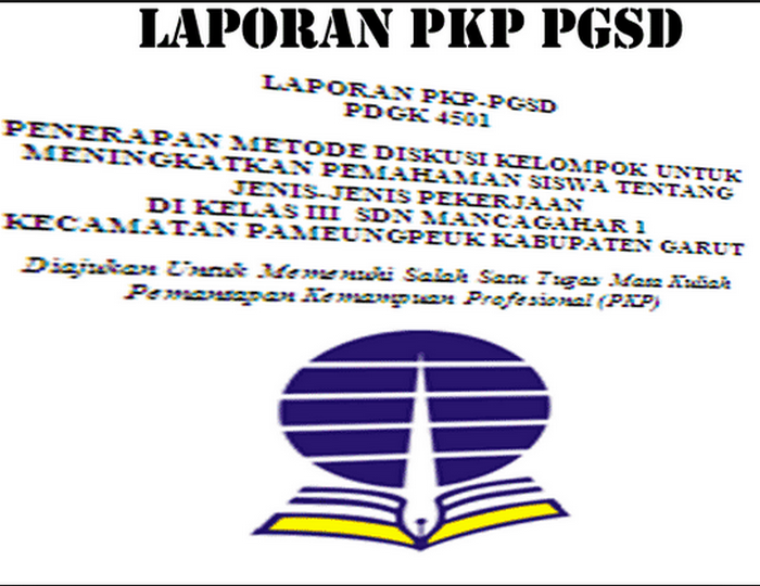 Download Laporan Pkp Pgsd Ut Format Words Berkas Pendidikan