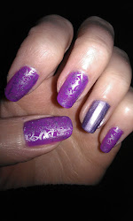 nail purple designs nails polish lavender ombre plate