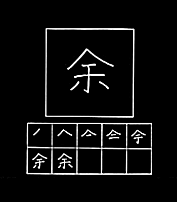 kanji lebihan, tidak begitu