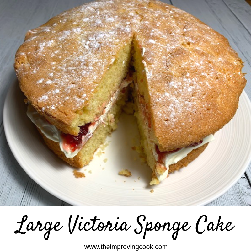 Large Victoria Sponge Cake