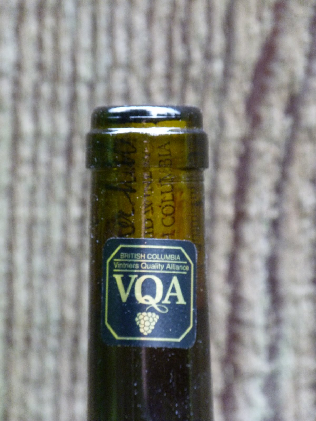 John Schreiner on wine The disappearing VQA symbol