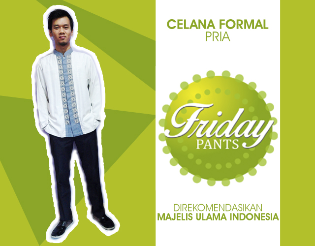 Celana Formal Pria Friday Pants