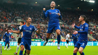 OWN GOAL GIVES CHELSEA THE WIN OVER NEWCASTLE