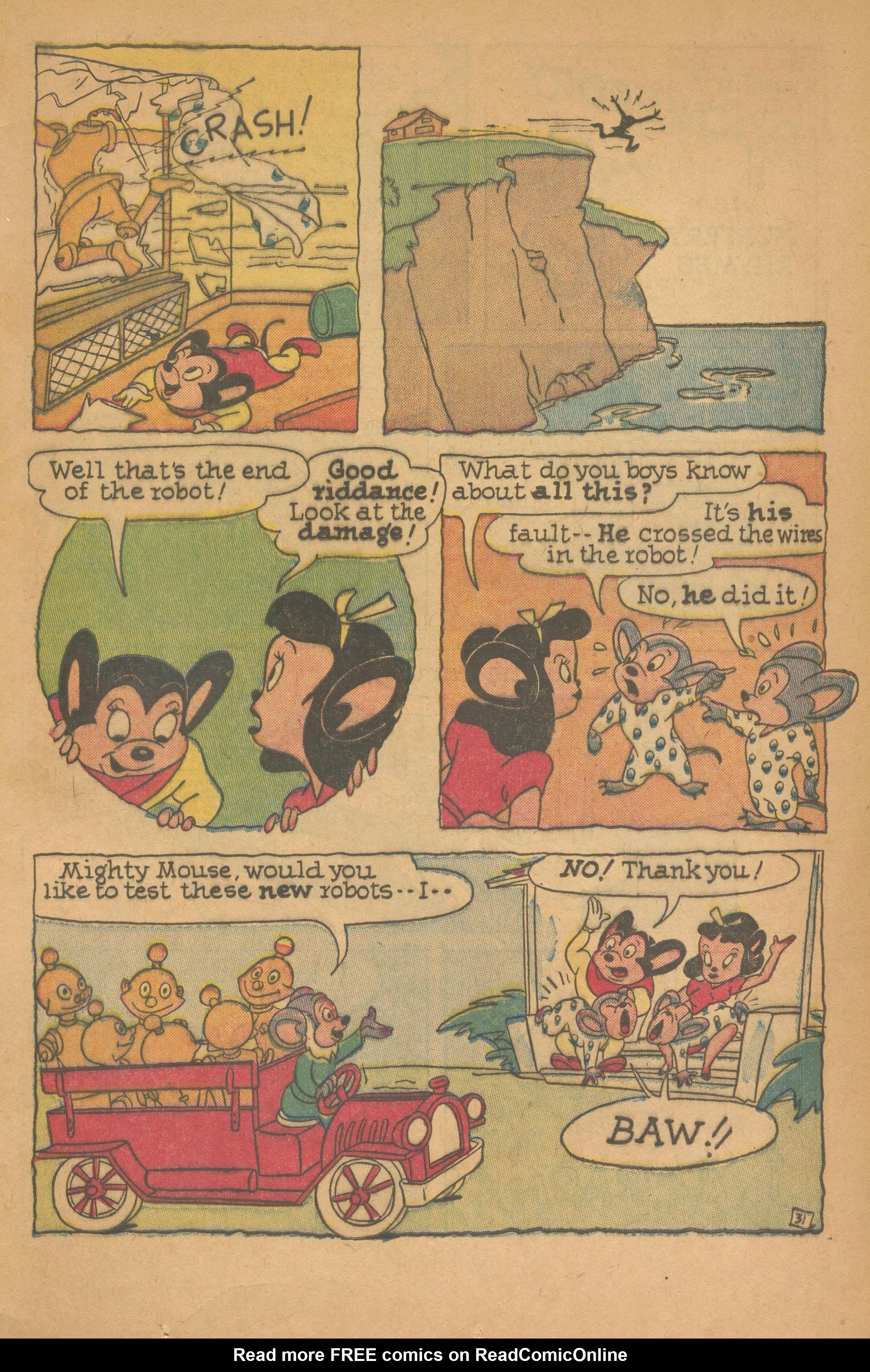 Read online Paul Terry's Mighty Mouse Comics comic -  Issue #70 - 33