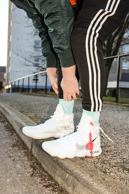 off white hyperdunk outfit