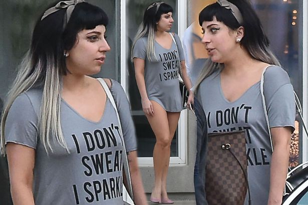 As worn by Lady Gaga I DON'T SWEAT I SPARKLE