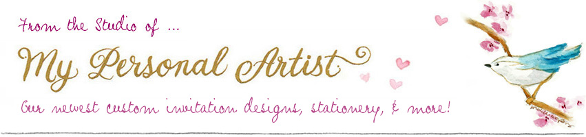 My Personal Artist Custom Invitations Studio Blog