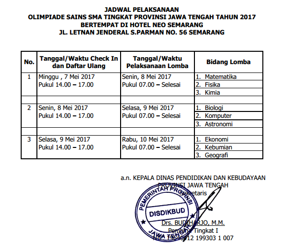Soal dan jawaban olimpiade biologi tingkat sma