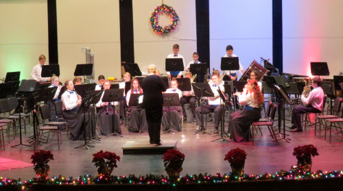 Manistee High School eighth grade band