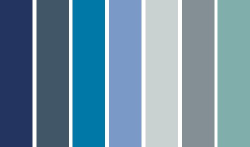 Musgo Arne gorra Distintos tonos de azul para pintar tu casa - Blogtotpint