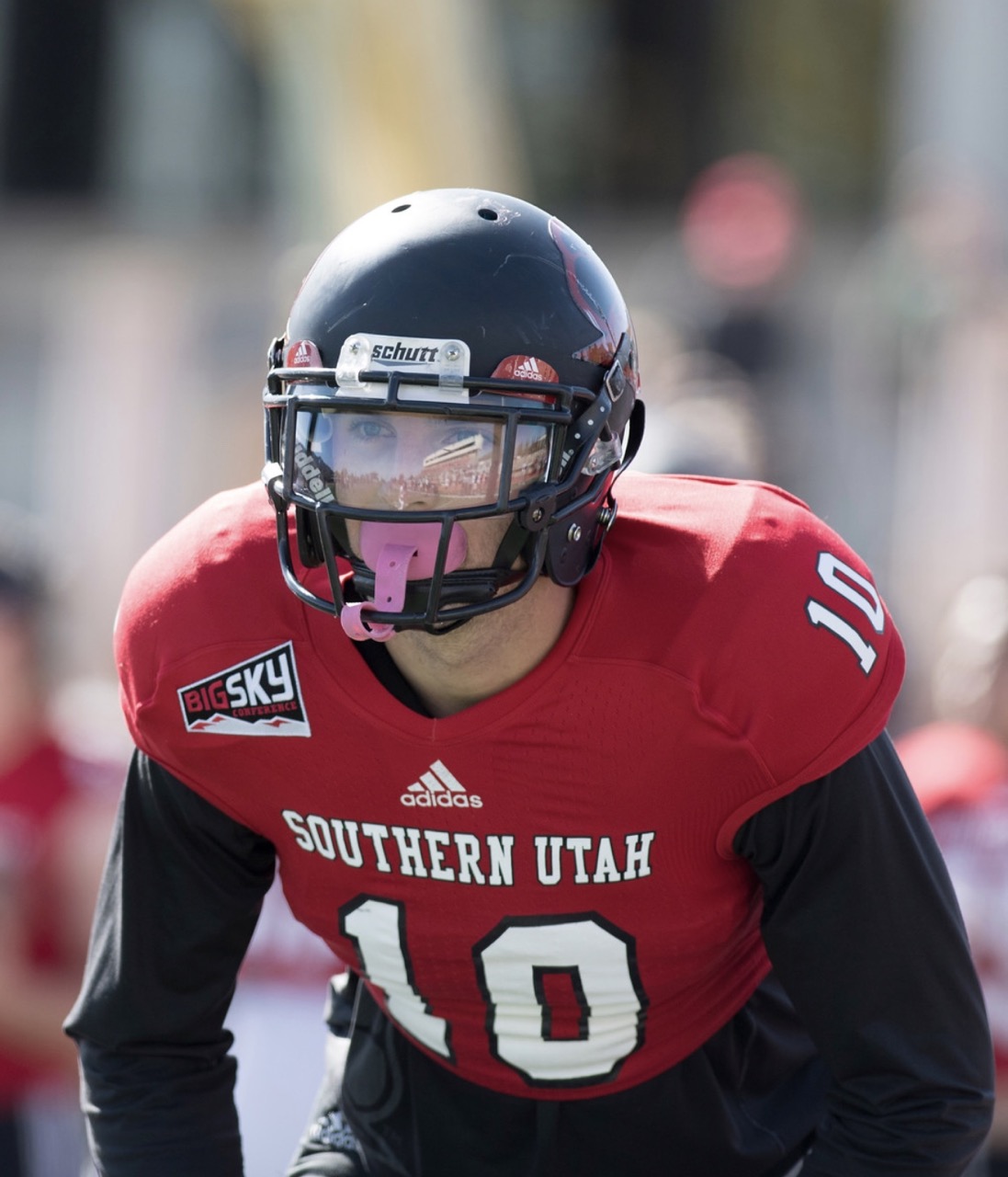 Karen Pedersen Southern Utah University Spring Football Game